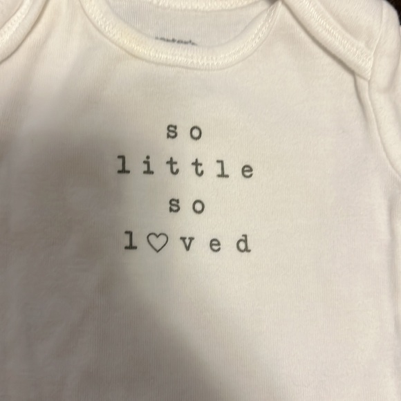 Carters Gender Neutral Precious So Little So Loved 3 piece outfit! - Picture 2 of 10